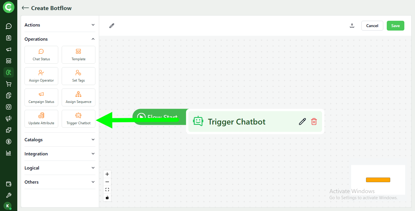 Update Attribute fields and mapping in KWIC BotFlow